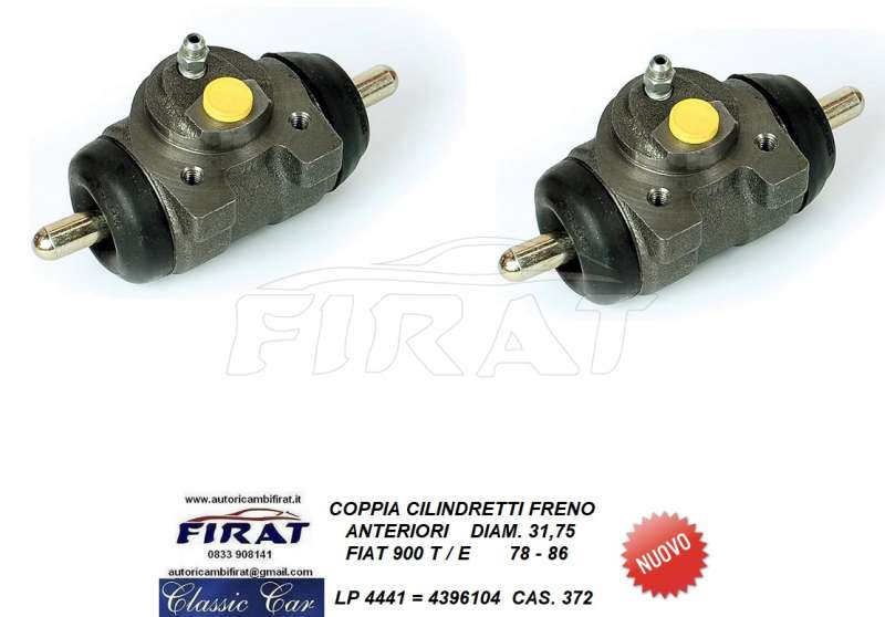 CILINDRETTI FRENO FIAT 900 T/E ANT. (4441)